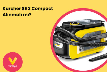 Karcher SE 3 Compact Alınmalı mı?