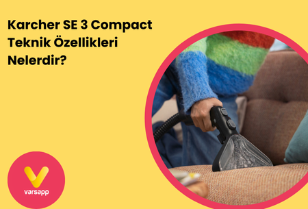 Karcher SE 3 Compact Teknik Özellikleri Nelerdir?