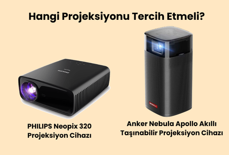 Philips mi, Anker Nebula mı? En İyi Taşınabilir Projeksiyon Rehberi