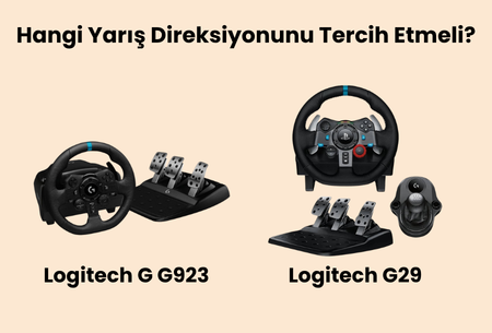 Yarış Simülasyonu Rehberi: Logitech G29 vs. G923 Karşılaştırması