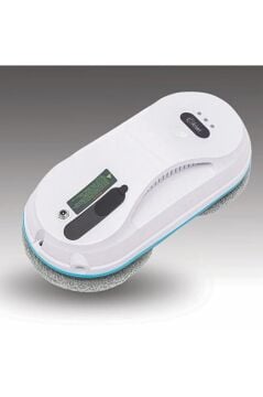 Kiwi Kwc-7130 Uzaktan Kumandalı Sıvı Püskürtmeli Cam Silme Robotu + 1 Çift Kişiye Özel Bez