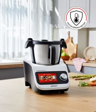 Arzum Thermogusto Çok Fonksiyonlu Akıllı Mutfak Robotu -Beyaz