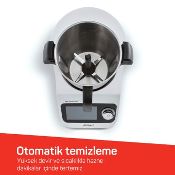 Arzum Thermogusto Çok Fonksiyonlu Akıllı Mutfak Robotu -Beyaz