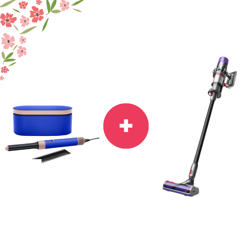 DYSON Airwrap™ Multi-styler Complete Uzun + Dyson V15 Detect Total Clean Kablosuz Süpürge