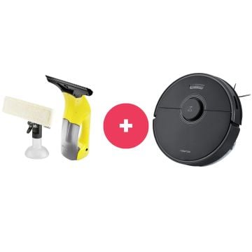 Karcher Cam Temizleme Makinesi + Roborock Q7 Robot Süpürge