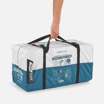Decathlon 4 Kişilik Kamp Çadırı - Arpenaz 4.1 Fresh&Black