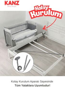 Kanz Sleepside +Plus Anne Yanı Park Yatak ve Oyun Parkı