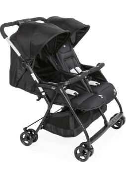 Chicco Ohlalà2 Black Night İkiz Bebek Arabası
