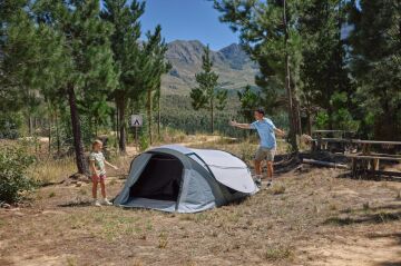 DECATHLON QUECHUA 2 Seconds XL Fresh & Black 3 Kişilik Kamp Çadırı