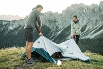DECATHLON QUECHUA 2 Seconds Easy Fresh & Black 2 Kişilik Kamp Çadırı