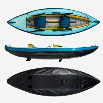 DECATHLON TRIBORD 100 Essentiel 1-2 Kişilik Şişirilebilir Kano Seti