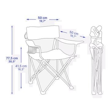 DECATHLON 2 Kişilik Kamp Seti