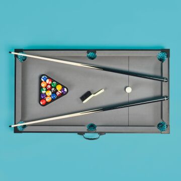 DECATHLON PONGORI Portatif Masaüstü Bilardo Seti