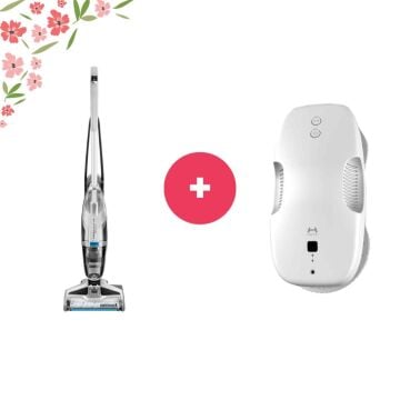 Bissell Crosswave C3 Halı, Kilim ve Zemin Makinesi + Kiwi Akıllı Cam Temizleme Robotu & 100 ML Karcher Halı Koltuk Deterjanı