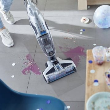 Bissell Crosswave C3 Halı, Kilim ve Zemin Makinesi + Kiwi Akıllı Cam Temizleme Robotu & 100 ML Karcher Halı Koltuk Deterjanı