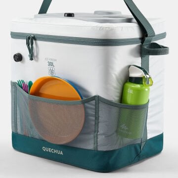 DECATHLON Quechua Katlanabilir Soğutucu - 30 Litre - 96 Saat Serin Tutma - 900 Fresh