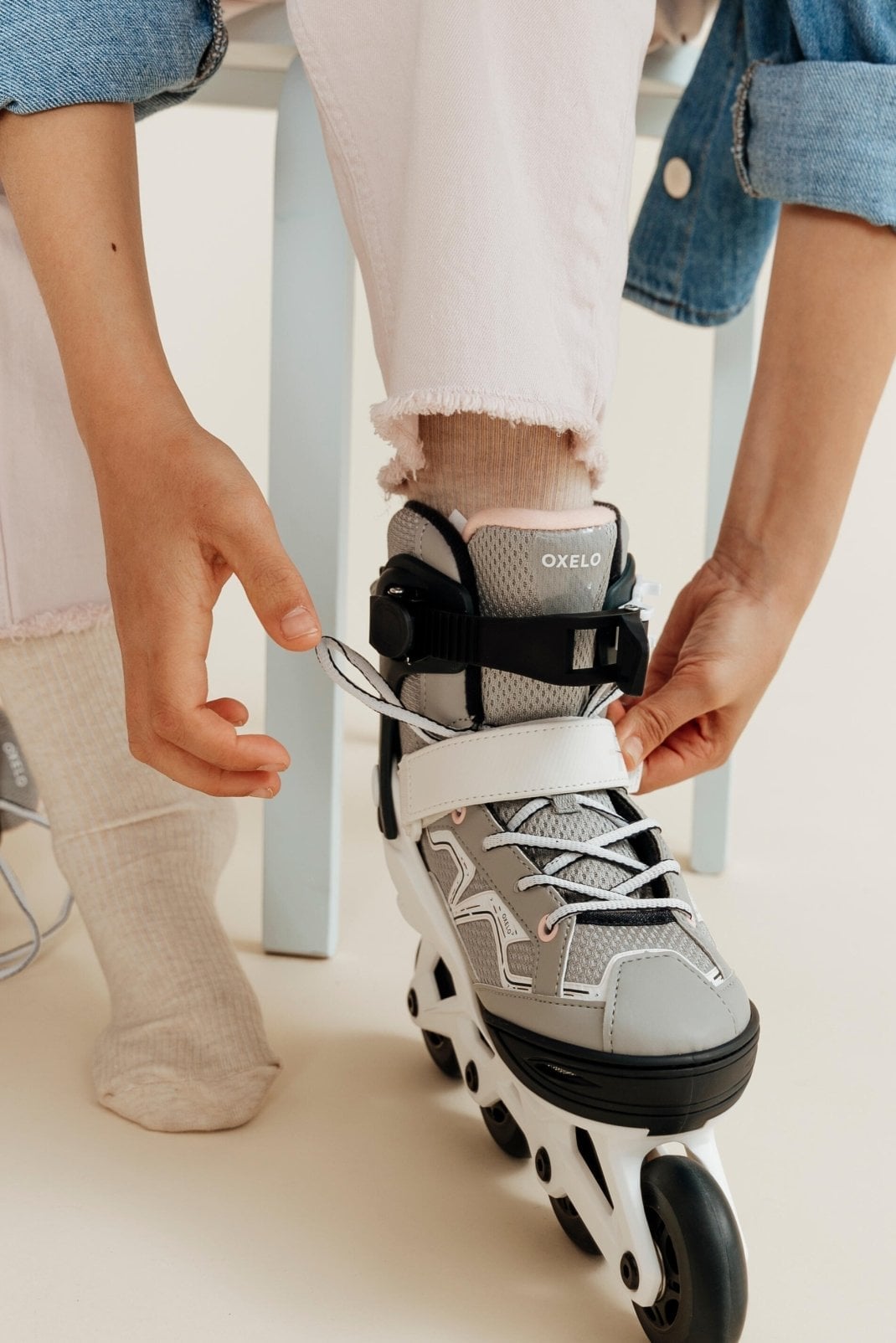 DECATHLON OXELO FIT3 JR Çocuk Fitness Pateni 35-38