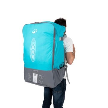 DECATHLON BUNDLE - Şişme Kano - 2/3 Kişilik - Mavi - 100+
