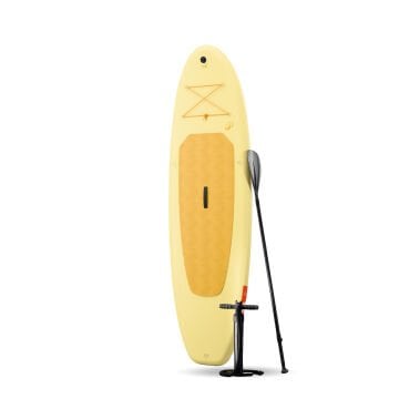 DECATHLON Şişme Stand Up Paddle Seti - 9'6' - 1 Kişilik - Sarı - 100