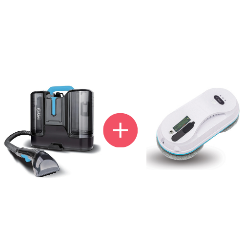 Kiwi KCC-4323 Koltuk ve Halı Yıkama Makinesi & KWC-7130 Cam Temizleme Robotu