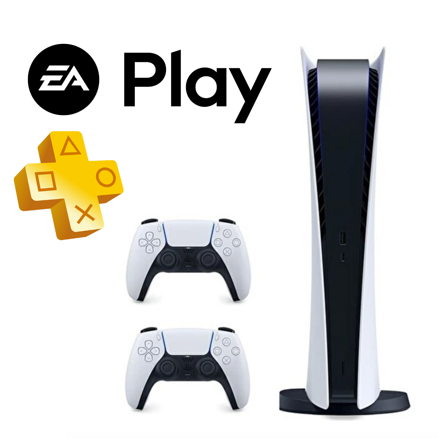 PlayStation 5 Digital Edition (2 Kol ve PlayStation Plus Deluxe Üyelik Dahil Paket)