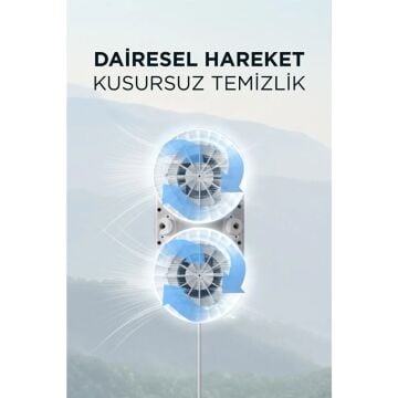 Kiwi KSC-4270 Şarjlı Sesli Komutlu Islak-Kuru Süpürge ve Zemin Temizleyici & Hutt Cam Silme Robotu